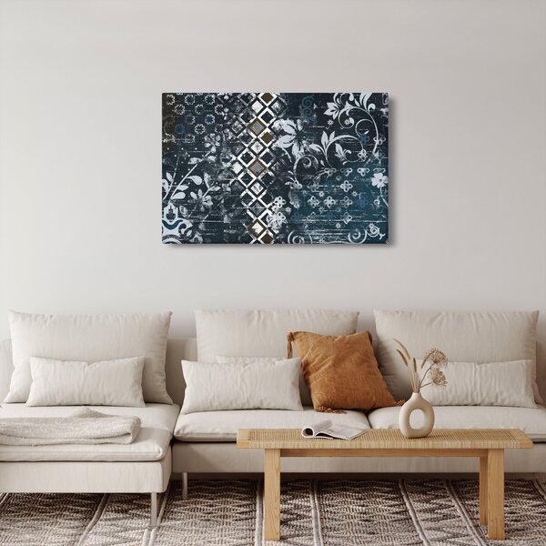 Tablou - Decorațiuni flori (90x60 cm)
