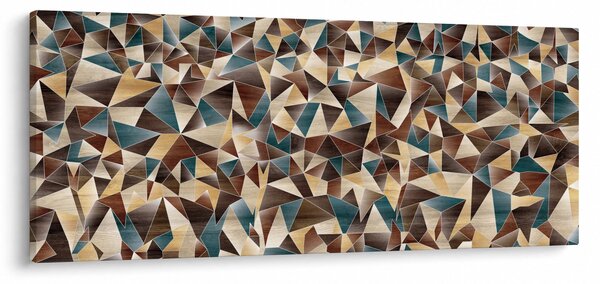 Tablou - Triunghiuri (120x50 cm)