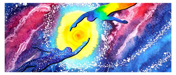 Tablou - Atingere (120x50 cm)