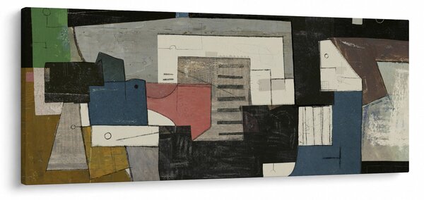 Tablou - Abstracție cubism (120x50 cm)