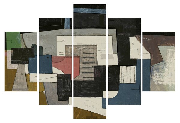 Tablou - Abstracție cubism (150x105 cm)