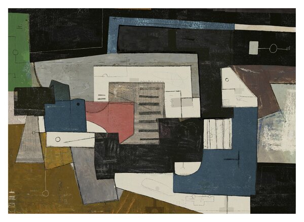 Tablou - Abstracție cubism (70x50 cm)