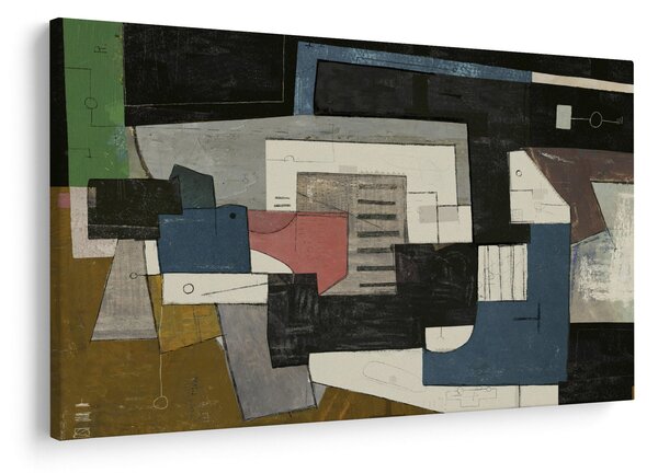 Tablou - Abstracție cubism (90x60 cm)