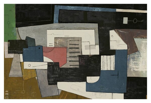 Tablou - Abstracție cubism (90x60 cm)