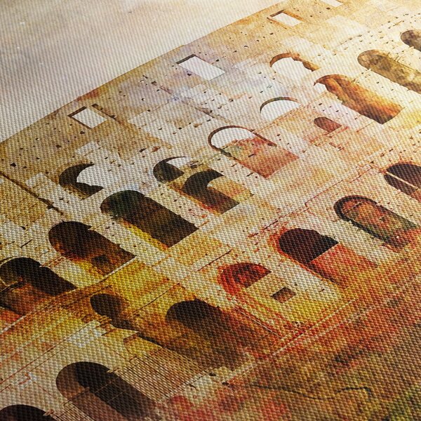 Tablou - Pictură digitală, Colosseum, Roma, Italia (70x50 cm)
