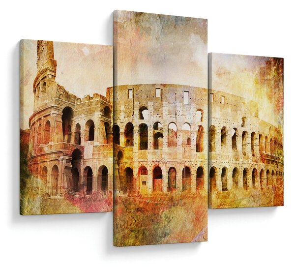 Tablou - Pictură digitală, Colosseum, Roma, Italia (90x60 cm)