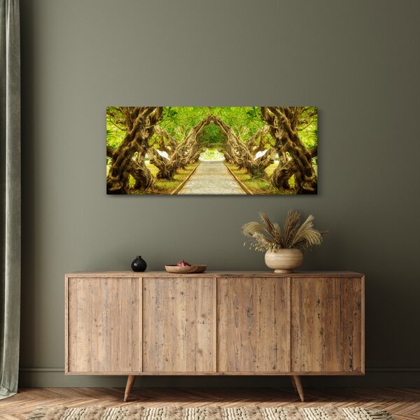 Tablou - Tunel viu din plumeria (120x50 cm)