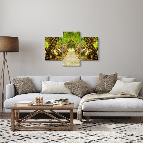 Tablou - Tunel viu din plumeria (90x60 cm)