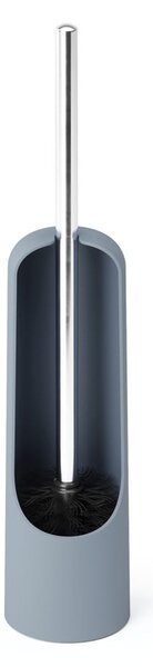 Perie de WC albastră din plastic Touch – Umbra