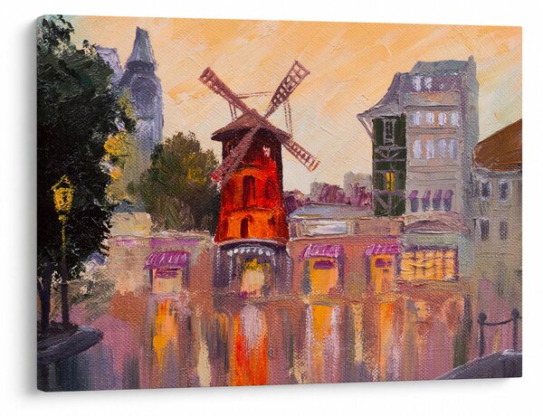 Tablou - Moulin rouge, Paris, Franța (70x50 cm)