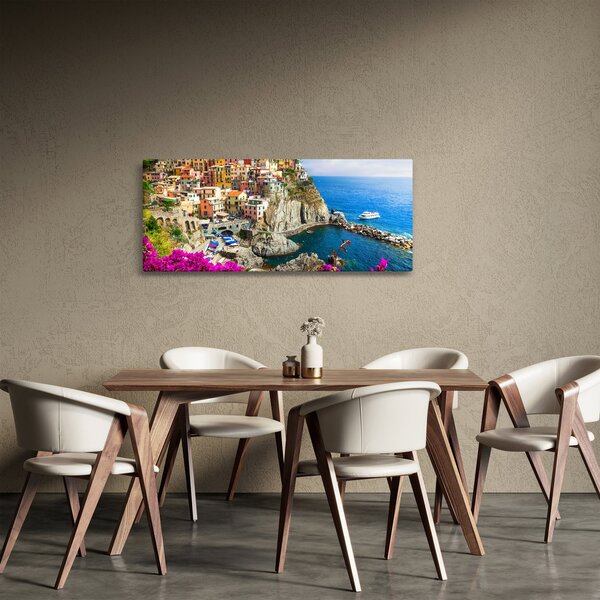 Tablou - Satul italian Manarola (120x50 cm)