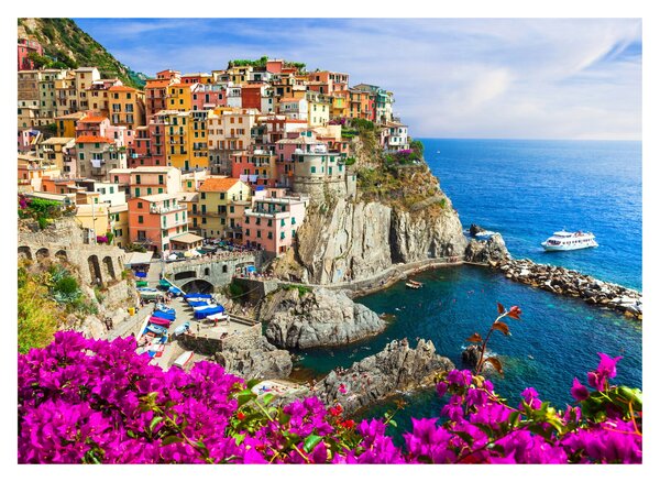 Tablou - Satul italian Manarola (70x50 cm)
