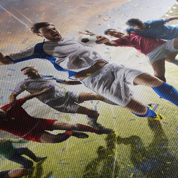 Tablou - Fotbal (120x50 cm)