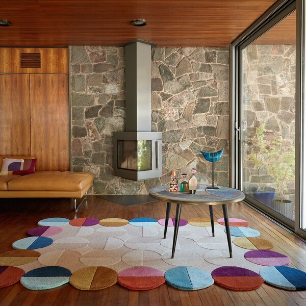 Covor bej țesut manual din lână 160x230 cm Mia Textured Scallop – Flair Rugs