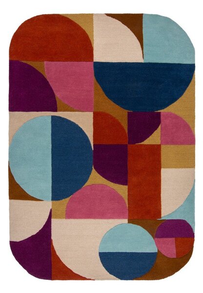 Covor țesut manual din lână 120x170 cm Mia Arch – Flair Rugs