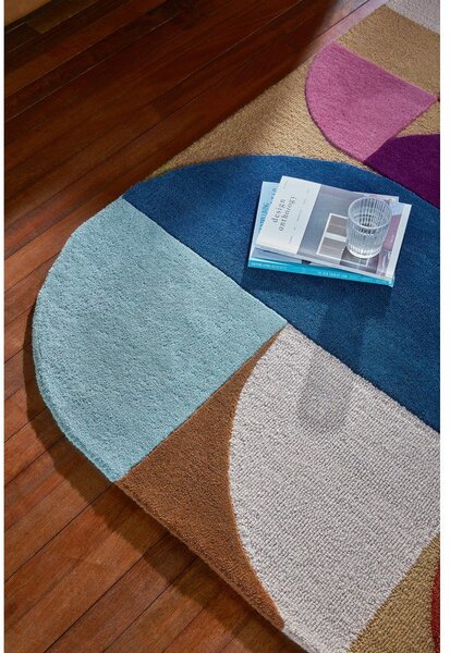 Covor țesut manual din lână 120x170 cm Mia Arch – Flair Rugs