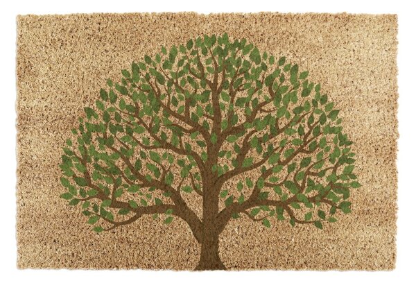 Covoraș de intrare din fibre de nucă de cocos 40x60 cm Tree of Life – Artsy Doormats