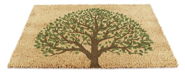 Covoraș de intrare din fibre de nucă de cocos 40x60 cm Tree of Life – Artsy Doormats