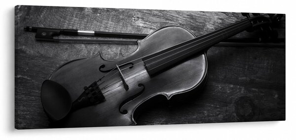 Tablou - Violete (120x50 cm)