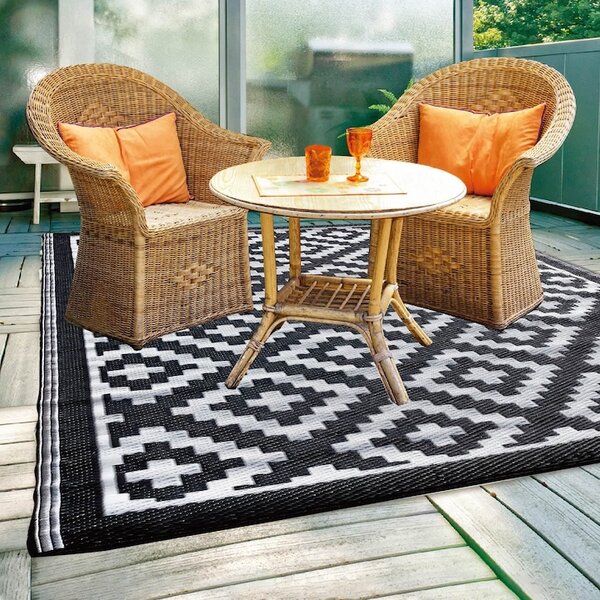 Covor 180x120 cm, cu doua fete, pentru exterior