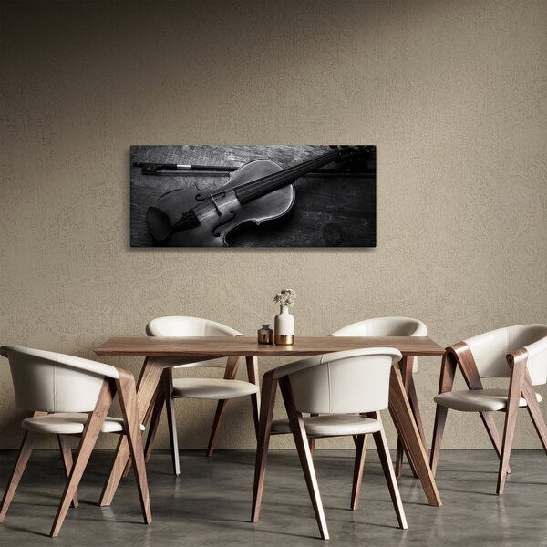 Tablou - Violete (120x50 cm)
