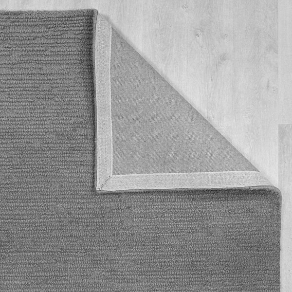 Covor gri țesut manual din lână 160x230 cm Harris Boucle – Flair Rugs