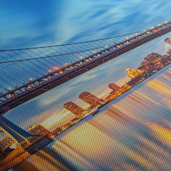 Tablou - Podul Benjamin Franklin, Philadelphia (70x50 cm)