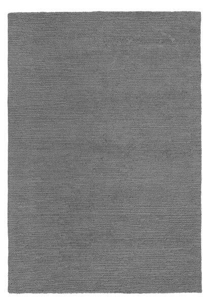 Covor gri țesut manual din lână 160x230 cm Harris Boucle – Flair Rugs