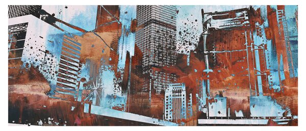 Tablou - Zgârie-nori (120x50 cm)