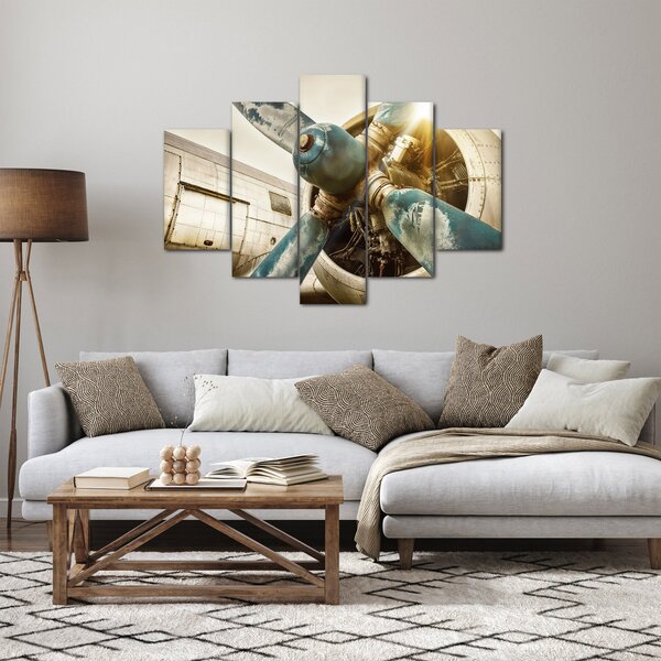 Tablou - Elice de avion vechi (150x105 cm)