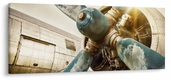Tablou - Elice de avion vechi (120x50 cm)
