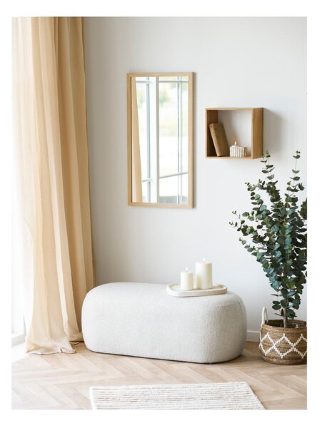 Raft în culoare naturală etajat din lemn de stejar 30 cm Lattoon – House Nordic