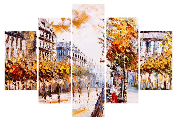 Tablou - Strada din Paris (150x105 cm)