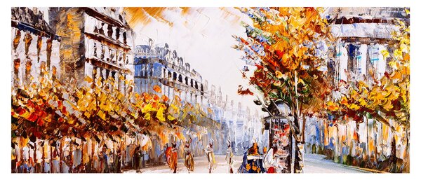 Tablou - Strada din Paris (120x50 cm)