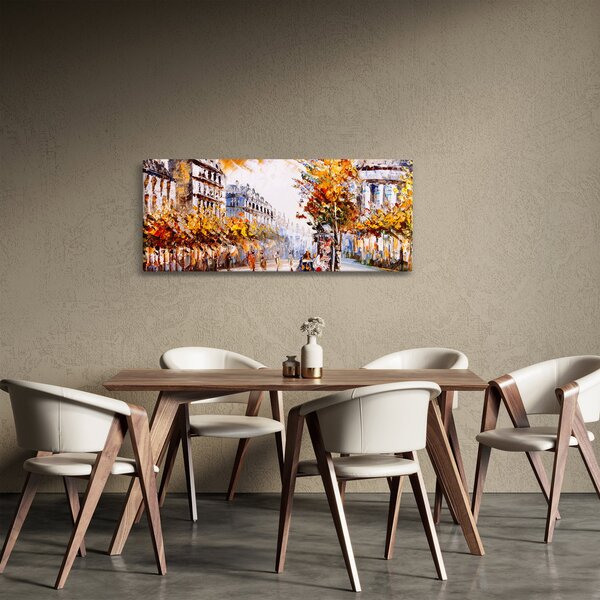 Tablou - Strada din Paris (120x50 cm)