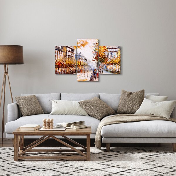 Tablou - Strada din Paris (90x60 cm)