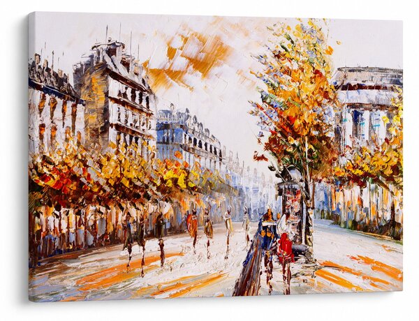 Tablou - Strada din Paris (70x50 cm)