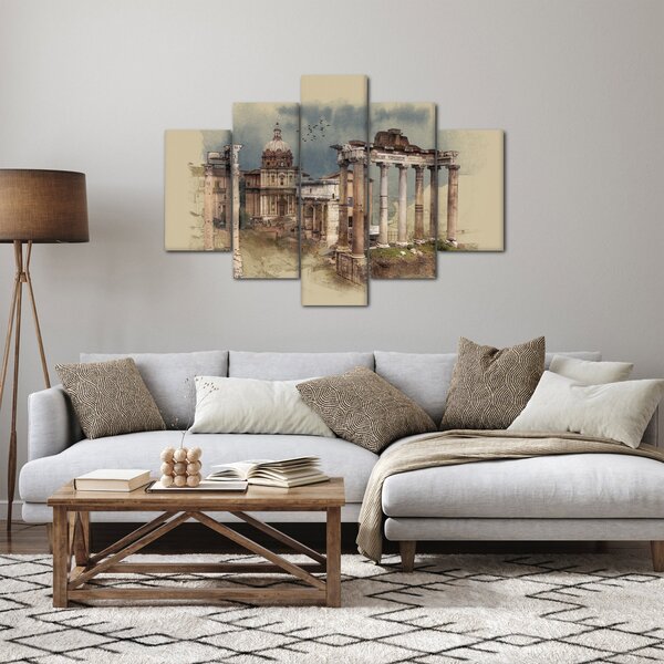 Tablou - Forumul Roman, Roma, Italia (150x105 cm)