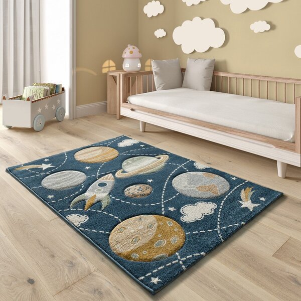 Covor albastru 120x170 cm Balloon – Universal