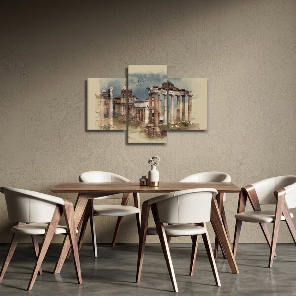 Tablou - Forumul Roman, Roma, Italia (90x60 cm)