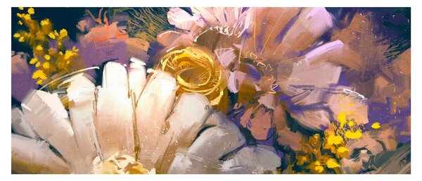 Tablou - Flori (120x50 cm)