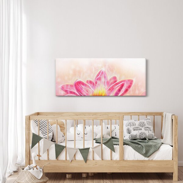 Tablou - Floare de lotus (120x50 cm)