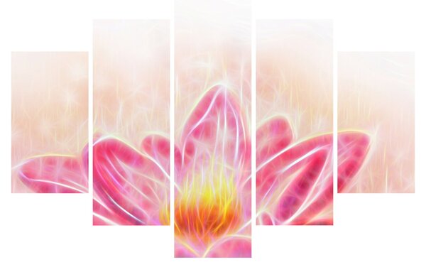 Tablou - Floare de lotus (150x105 cm)