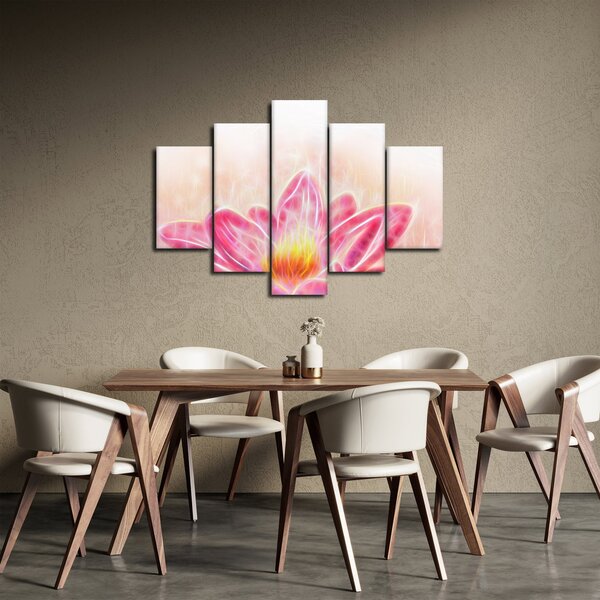 Tablou - Floare de lotus (150x105 cm)
