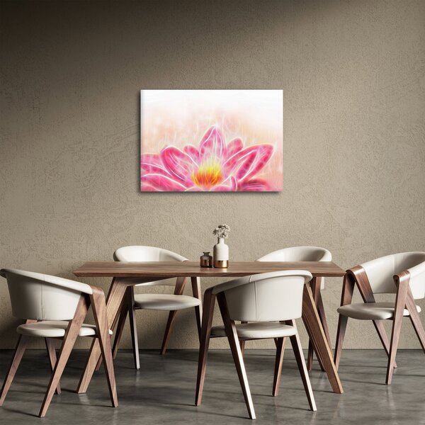Tablou - Floare de lotus (70x50 cm)