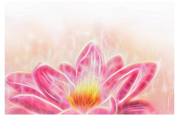 Tablou - Floare de lotus (90x60 cm)