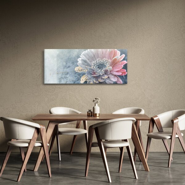 Tablou - Floare de iarnă (120x50 cm)