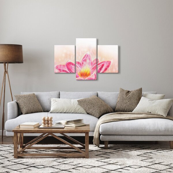 Tablou - Floare de lotus (90x60 cm)