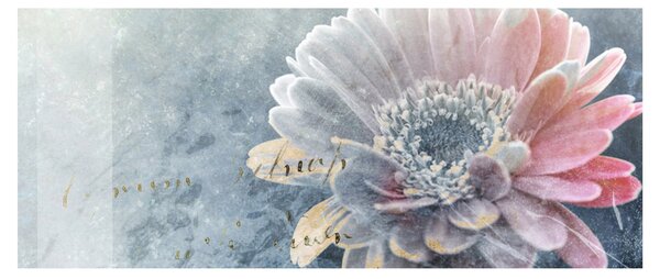 Tablou - Floare de iarnă (120x50 cm)