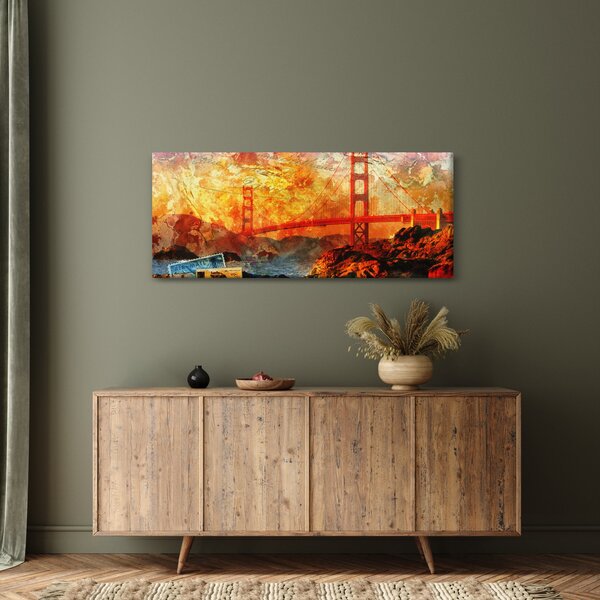 Tablou - Golden Gate, SanFrancisco, California (120x50 cm)